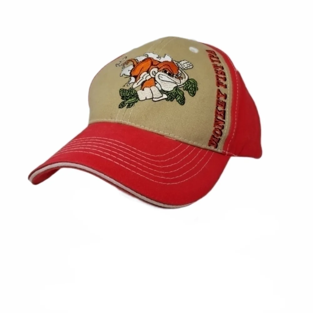 Shipyard Brewery Portland Maine Brewing Monkey Fist Stitched Hat Cap Embroidery